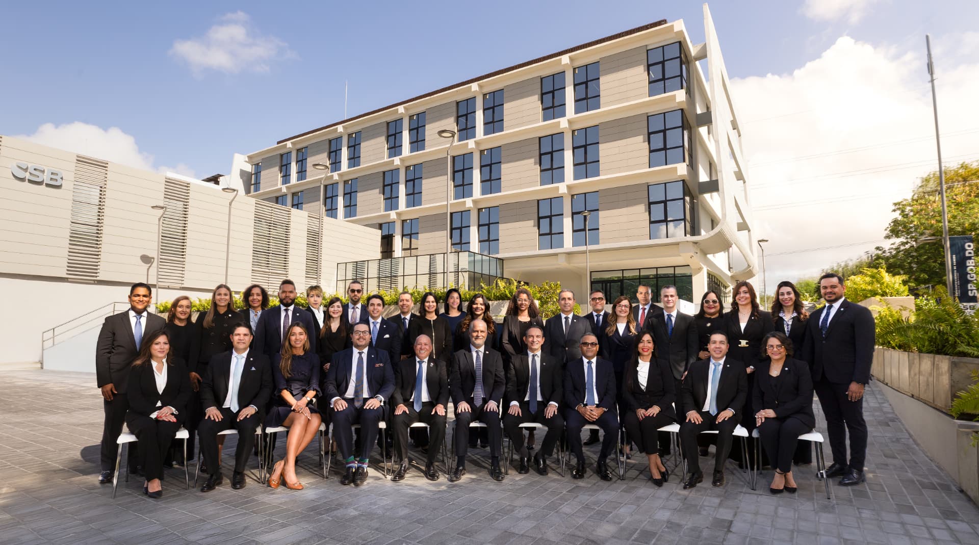 Equipo de liderazgo de la Superintendencia de Bancos
