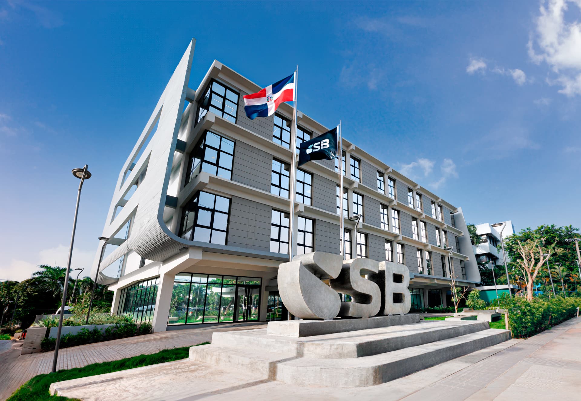 Fachada de la Superintendencia de Bancos